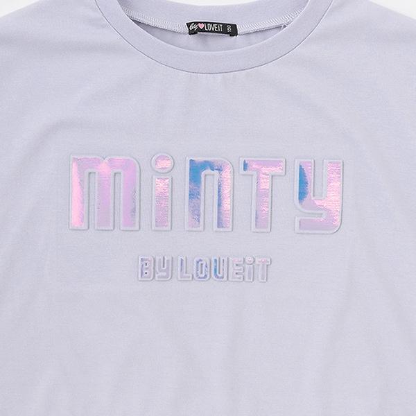 【Cuugal8月號掲載】【接觸冷感】壓紋抽繩T恤