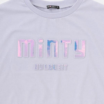 【Cuugal8月號掲載】【接觸冷感】壓紋抽繩T恤