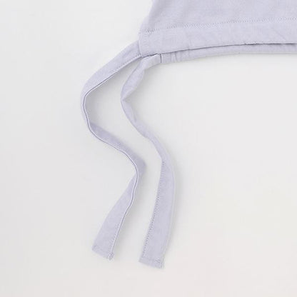 【Cuugal8月號掲載】【接觸冷感】壓紋抽繩T恤