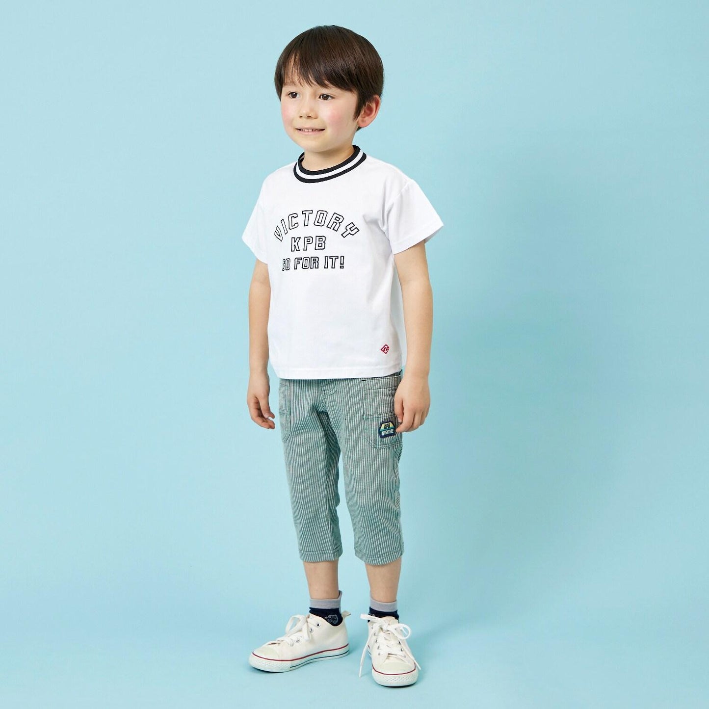 羅紋翻領短袖T恤