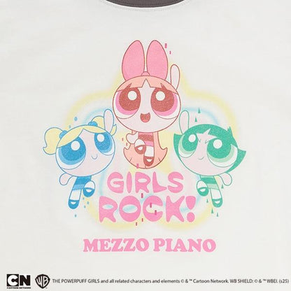 【The Powerpuff Girls】撞色圓領T恤