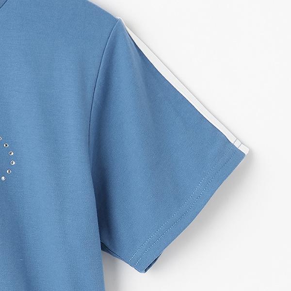 【LTXC】【吸水速幹/清爽】水鑽T恤