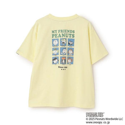 【《PEANUTS》】【接觸冷感】學院風T恤
