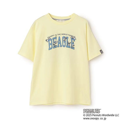【《PEANUTS》】【接觸冷感】學院風T恤