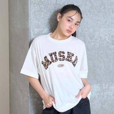 【LTXC】【吸水速幹/清爽】圖案立體字母T恤