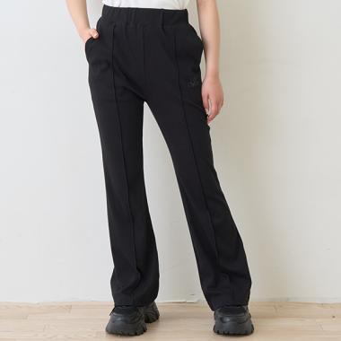 【接觸冷感/清涼】剪裁喇叭褲