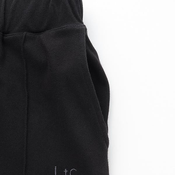 【接觸冷感/清涼】剪裁喇叭褲