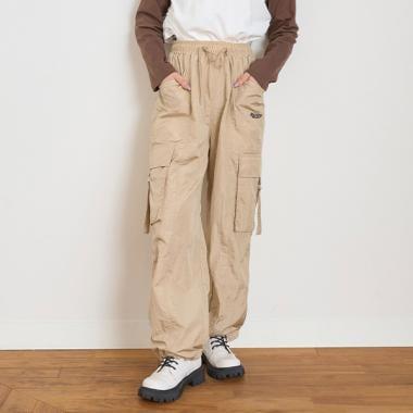 【LTXC】亮面工裝褲