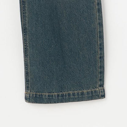 【LTXC】褶皺寬鬆牛仔褲