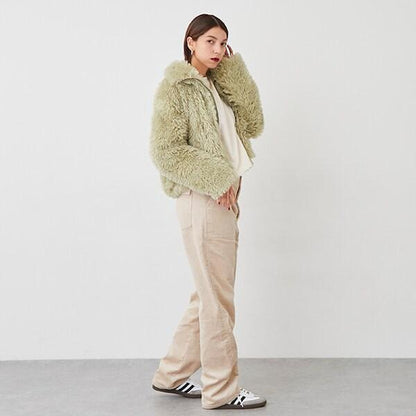 【LADIES】燈芯絨長褲