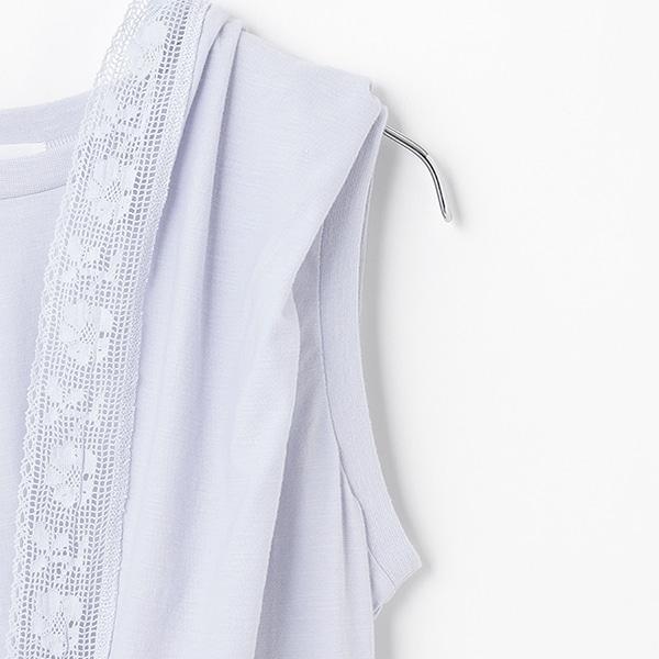 【接觸冷感/リンク】蕾絲T恤