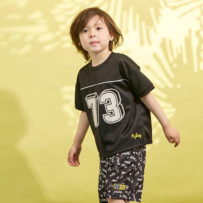 遇紫外線變色印花網眼木糖醇加工T恤