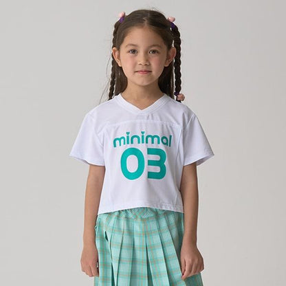 【吸水速幹】網眼數字T恤