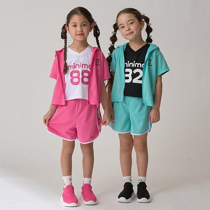 【吸水速幹】網眼數字T恤