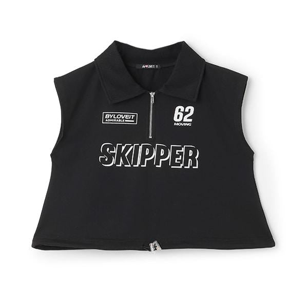 【Cuugal掲載】半拉鍊短袖T恤