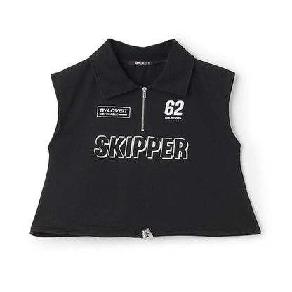 【Cuugal掲載】半拉鍊短袖T恤