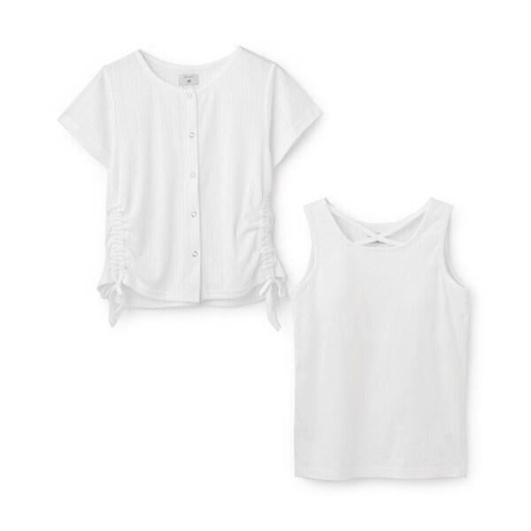 【AMI】側抽繩帶胸墊內搭