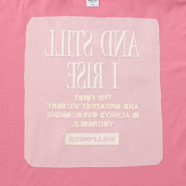 【純棉100%】【爸爸同款】兒童logo刺繡寬鬆短袖T恤