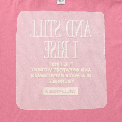 【純棉100%】【爸爸同款】兒童logo刺繡寬鬆短袖T恤