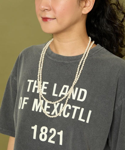 玻璃 手工 編織 珍珠 長 頸鍊 140厘米