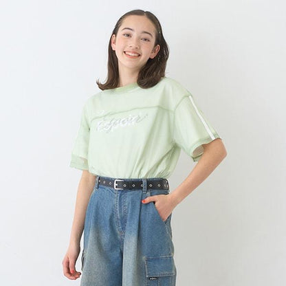 【Nico☆Petit登載】網眼T恤套裝