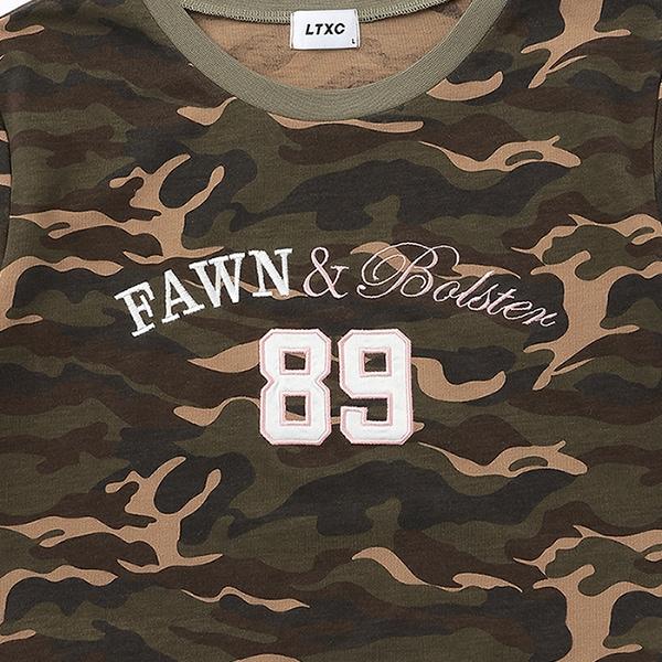 【LTXC】【接觸冷感/清涼】立體貼花短袖T恤