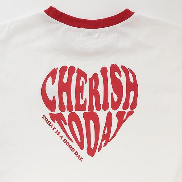 【LTXC】【GOODPRICE】【純棉100%】愛心裝飾T恤