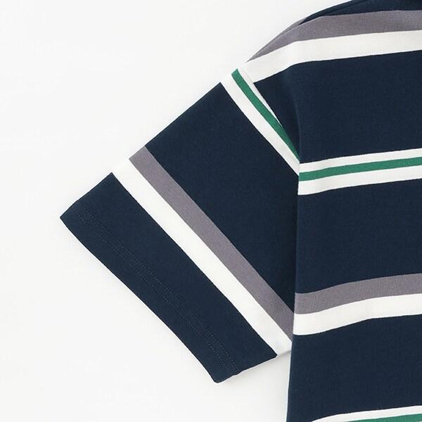 【爸爸同款】兒童翻領橄欖球短袖T恤