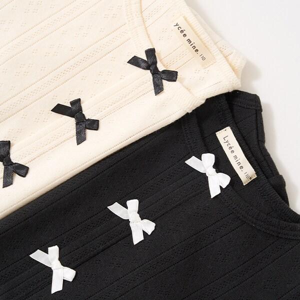 開衫風格蝴蝶結上衣