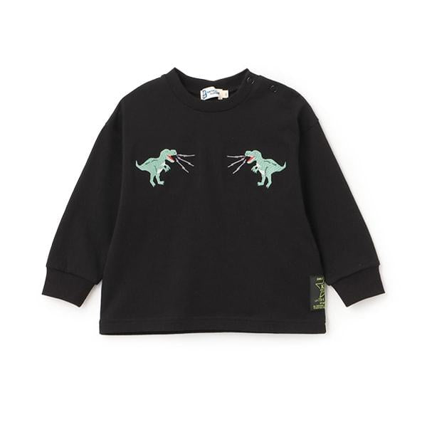 日本製/JAPAN圖案長袖T恤（80-90cm）