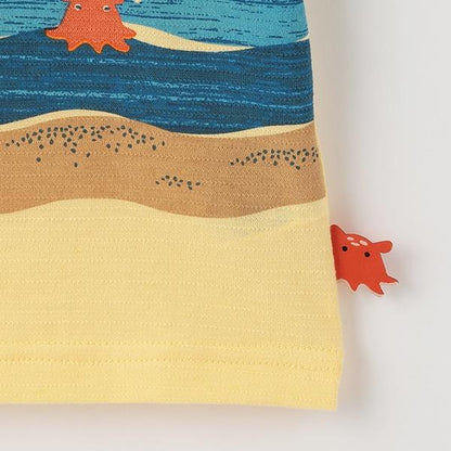 海洋印花短袖T恤