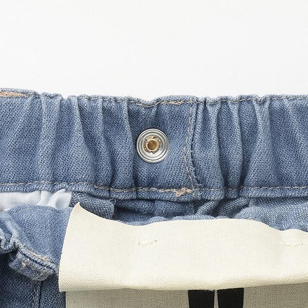 【爸爸同款】褶皺寬鬆牛仔錐形褲