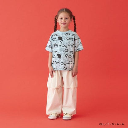 【《蠟筆小新》】【カイテキ天竺】全印花T恤