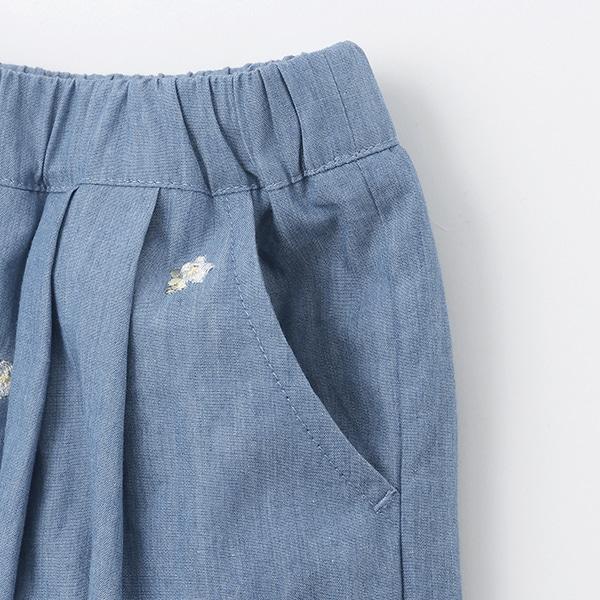 草莓刺繡燈籠褲