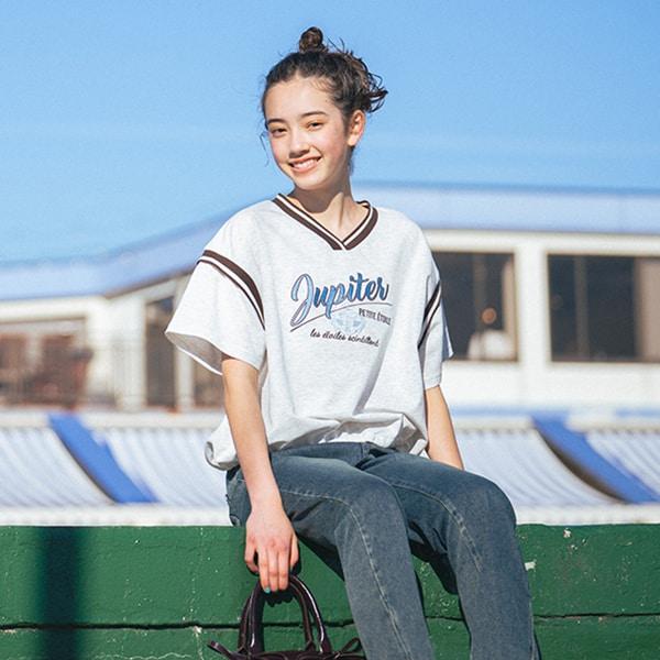 【Nico☆Petit登載】羅紋條紋T恤