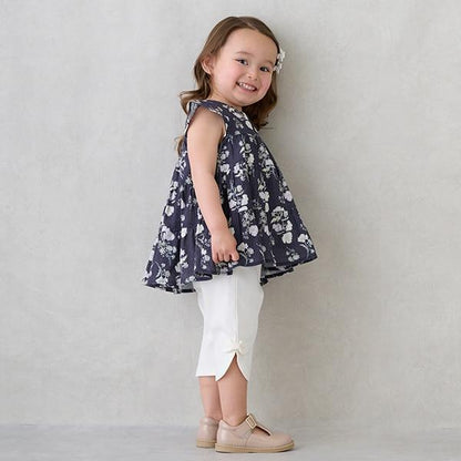 【微笑系列】側綁帶七分褲