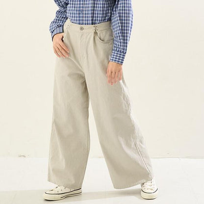 【AMI】帶揹帶寬鬆褲