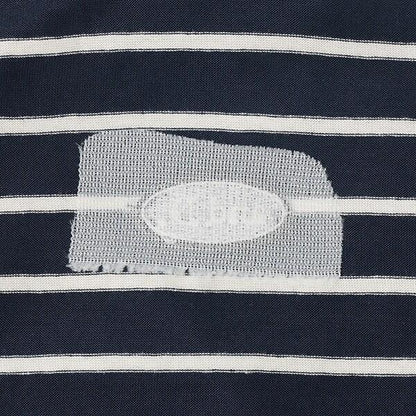 拼接肩條紋寬鬆長袖T恤