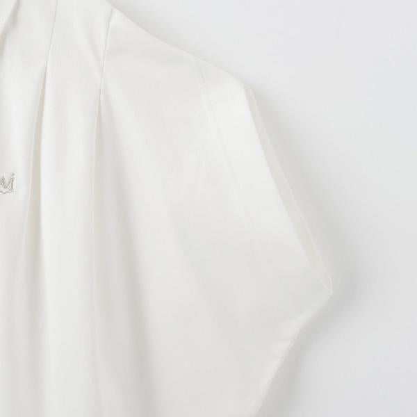 【AMI】【接觸涼感】帶領法式短袖套頭衫