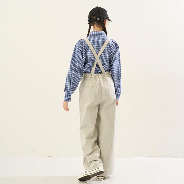 【AMI】帶揹帶寬鬆褲