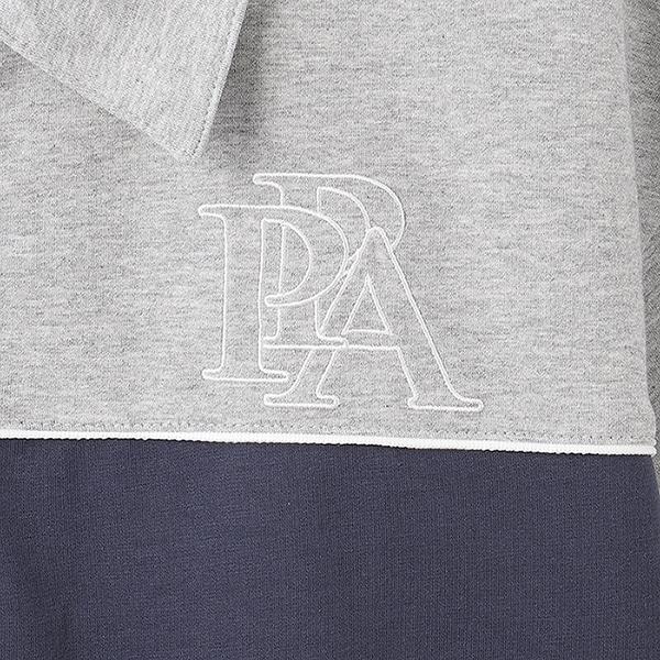 【AMI】拼色半拉鍊套裝