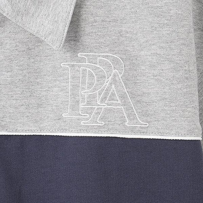 【AMI】拼色半拉鍊套裝