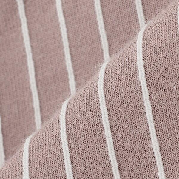 《姆明》/刺繡條紋六分褲