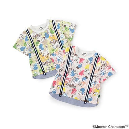 《姆明》/叢林圖案短袖T恤