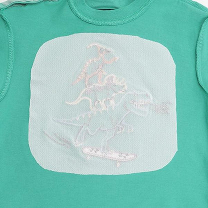 滑板恐龍短袖T恤