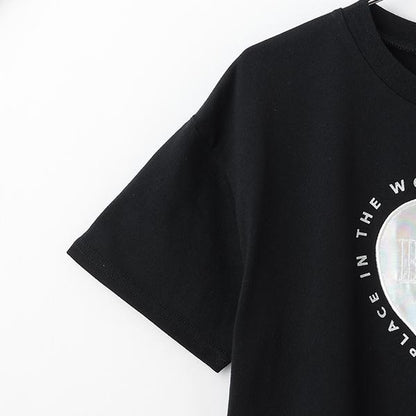 【人氣熱銷】愛心貼布T恤