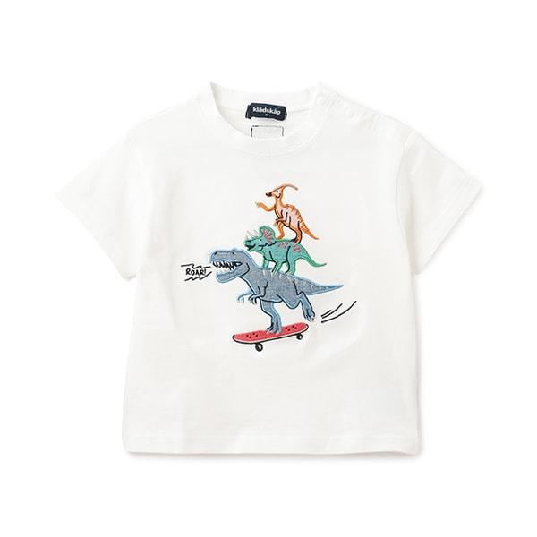 滑板恐龍短袖T恤