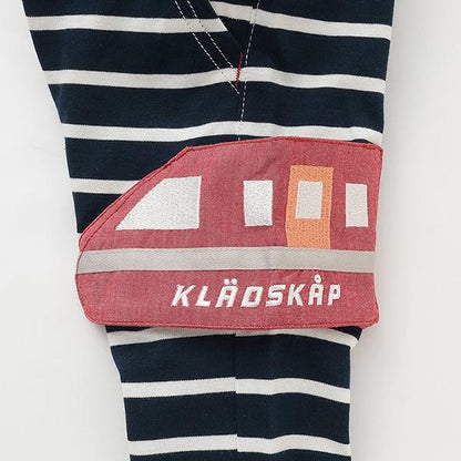 電車口袋九分打底褲