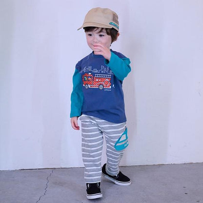 電車口袋九分打底褲