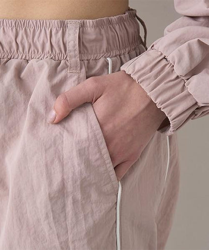 側邊條紋工裝褲【韓國時尚】